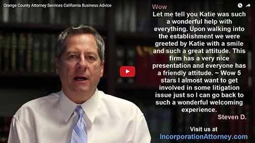 Orange County Attorney Services California Business Advice